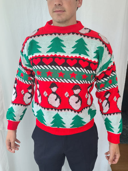 Retro late 80s early 90s Classic Christmas Sweater