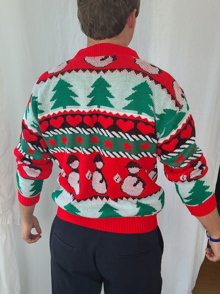 Retro late 80s early 90s Classic Christmas Sweater