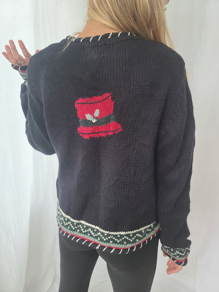 Snowman Pullover Sweater