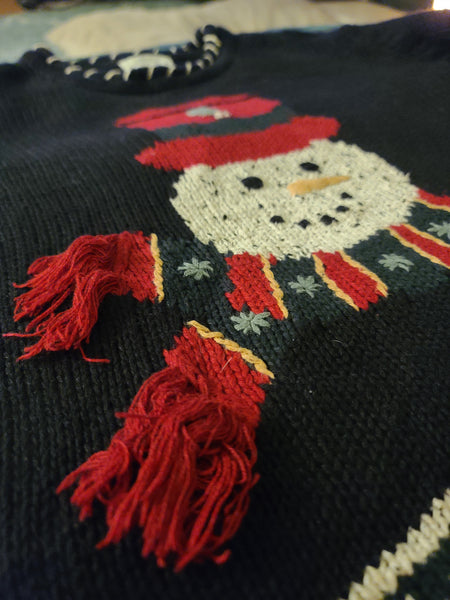 Snowman Pullover Sweater