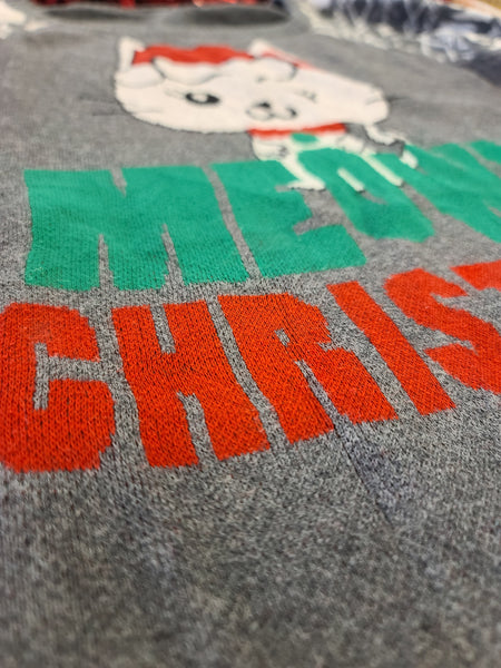 Meowy Christmas Cat Sweater