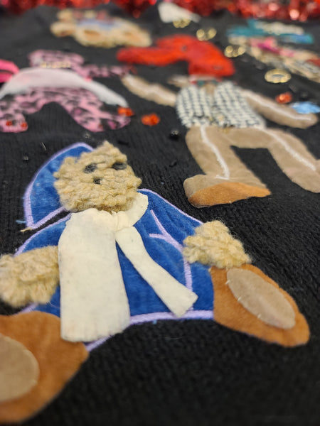 Teddy Bears Susan Bristol Vintage Sweater