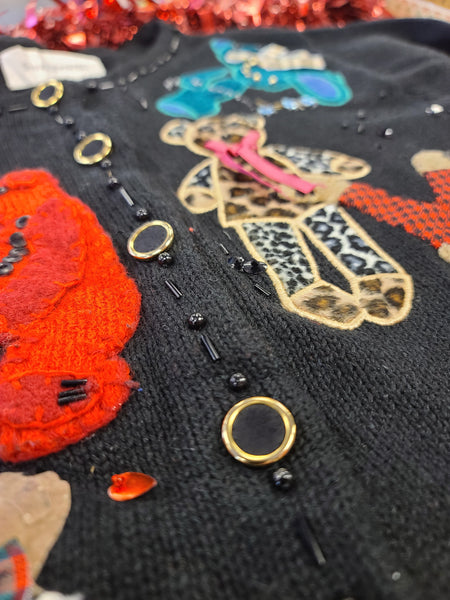 Teddy Bears Susan Bristol Vintage Sweater