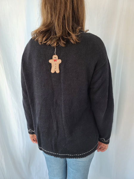 Sugar and Spice and Everything Nice Button Sweater