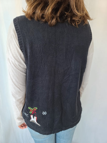 Breckenridge Zipper Christmas Vest
