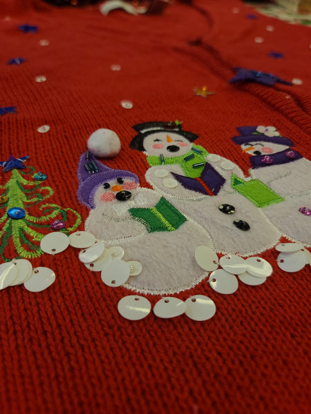 Snowmen and Stars zip up Vest