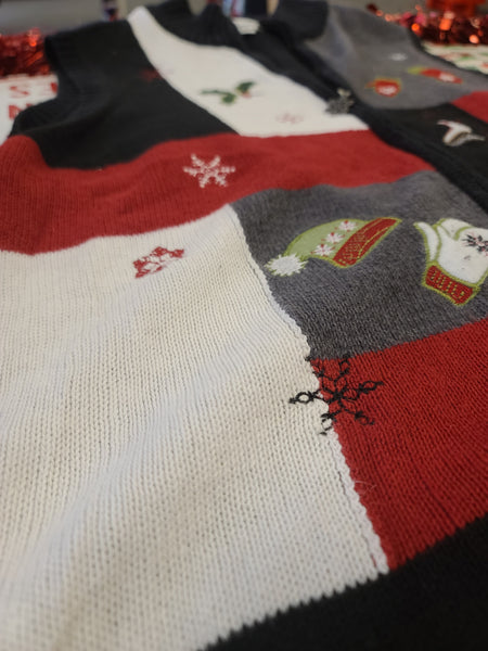 Breckenridge Zipper Christmas Vest