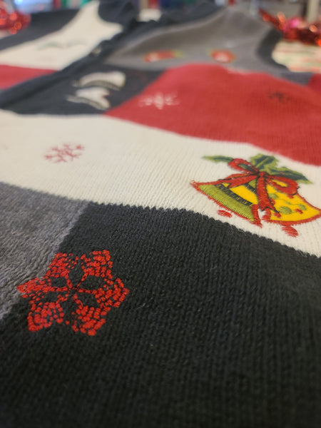 Breckenridge Zipper Christmas Vest