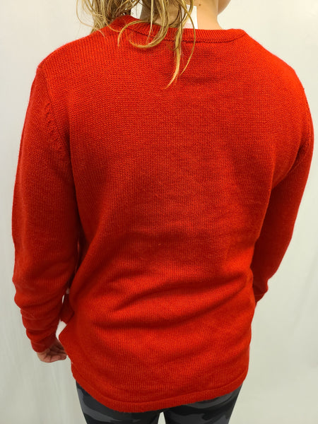 Fa la la la la Reindeer Pullover Sweater