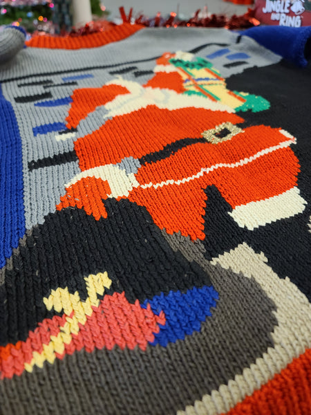 Rare! 1988 Hand Knit Grand Heritage Berek Sweater
