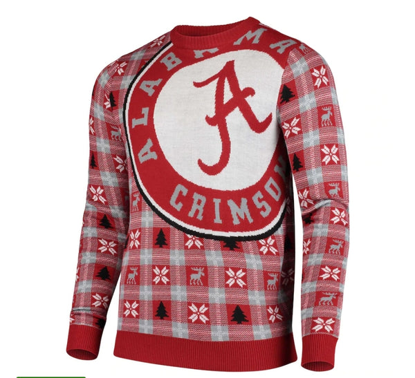 Alabama Crimson Tide Bog Logo Sweater