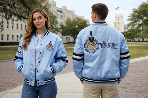 Citadel Light Blue Bomber Jacket