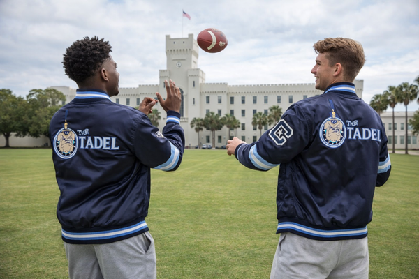 Citadel Dark Blue Bomber Jacket
