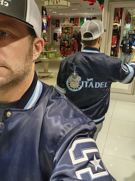 Citadel Dark Blue Bomber Jacket