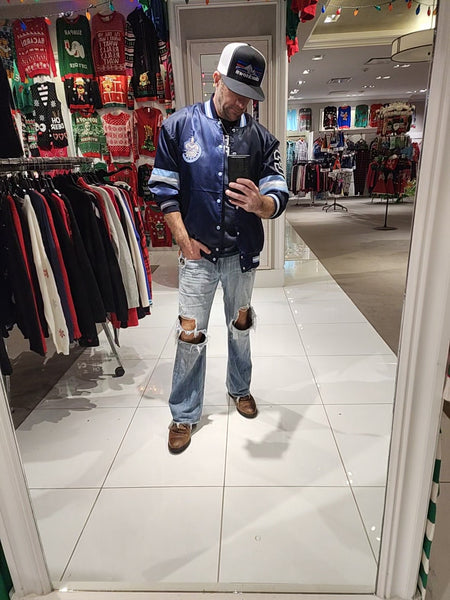 Citadel Dark Blue Bomber Jacket