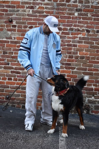 Citadel Light Blue Bomber Jacket