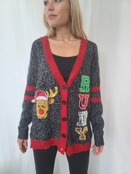 Classic Christmas Cardigan Rudy Sweater