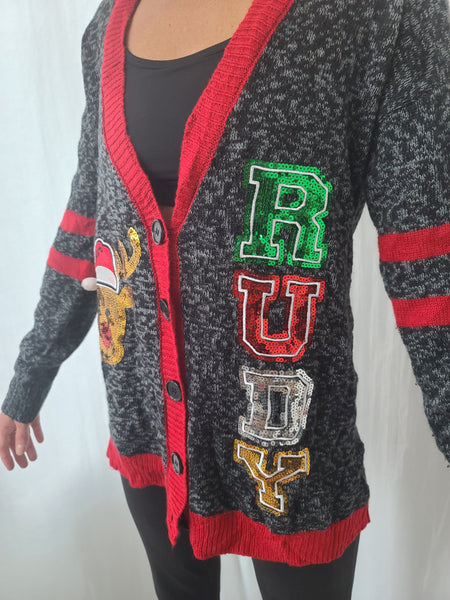 Classic Christmas Cardigan Rudy Sweater