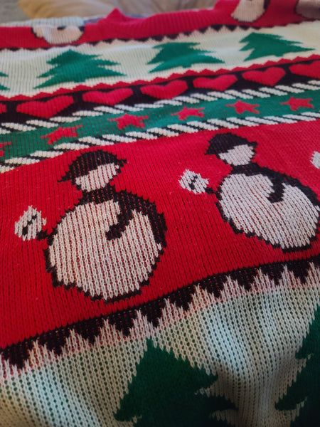 Retro late 80s early 90s Classic Christmas Sweater