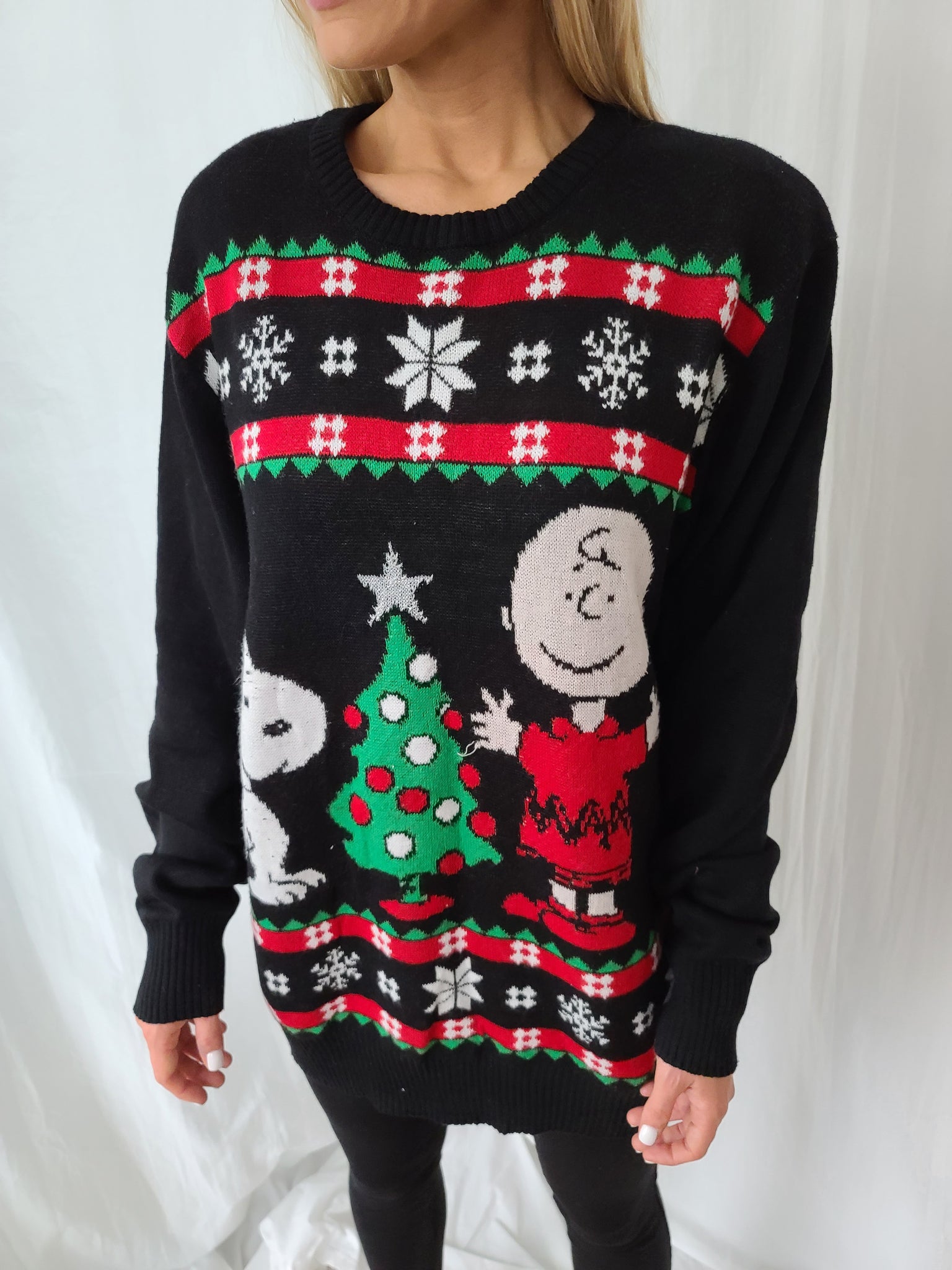 Peanuts collectable Charlie Brown and Snoopy Christmas Sweater