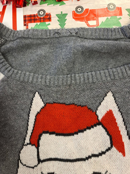 Meowy Christmas Cat Sweater