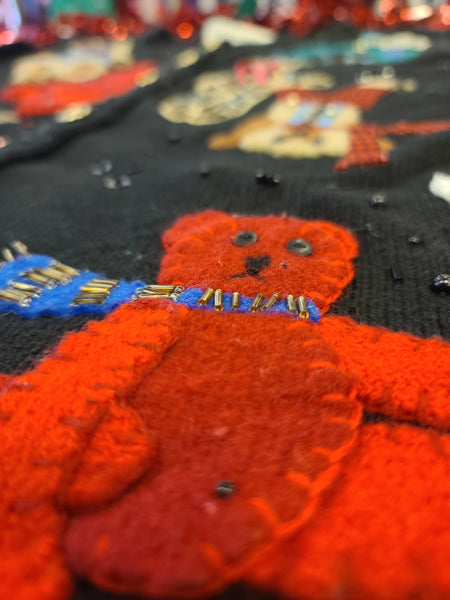 Teddy Bears Susan Bristol Vintage Sweater