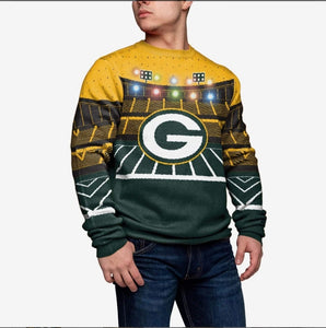 Green Bay Packers Light-up Bluetooth Sweater