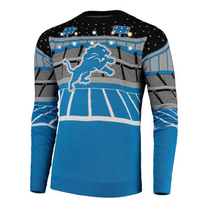 Detroit Lions Light-up Bluetooth Sweater