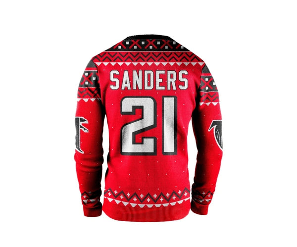 Atlanta Falcons Deion Sanders #21 Sweater