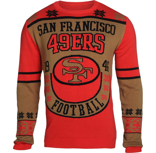 San Francisco 49ers Retro Throwback Sweater