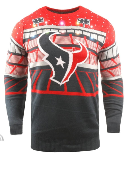 Houston Texans Light-up Bluetooth Sweater
