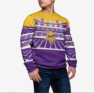 Minnesota Vikings Light-up Bluetooth Sweater