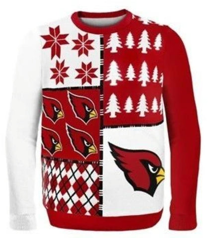Arizona Cardinals Busy Block Sweater