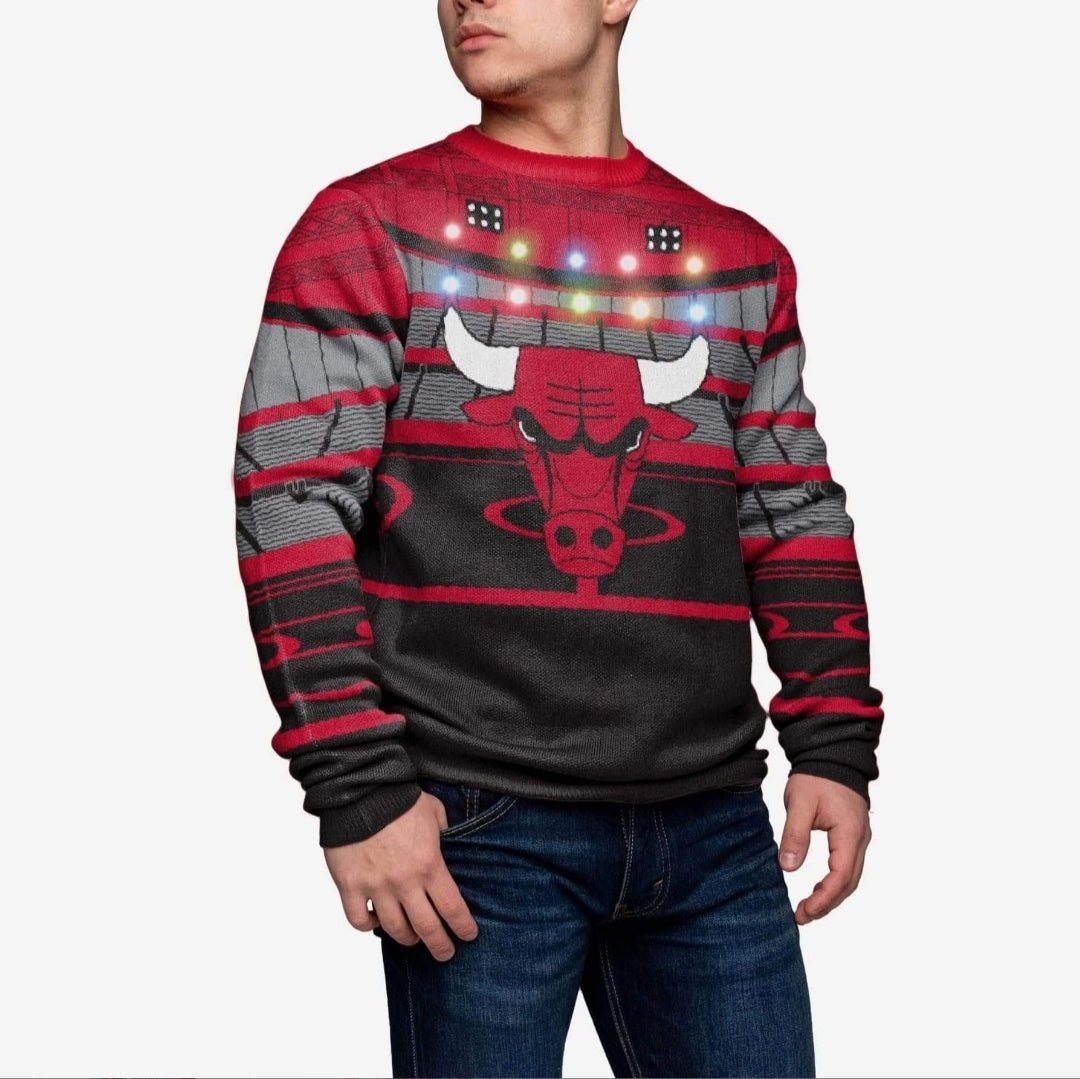 Chicago Bulls Light-up Bluetooth Sweater