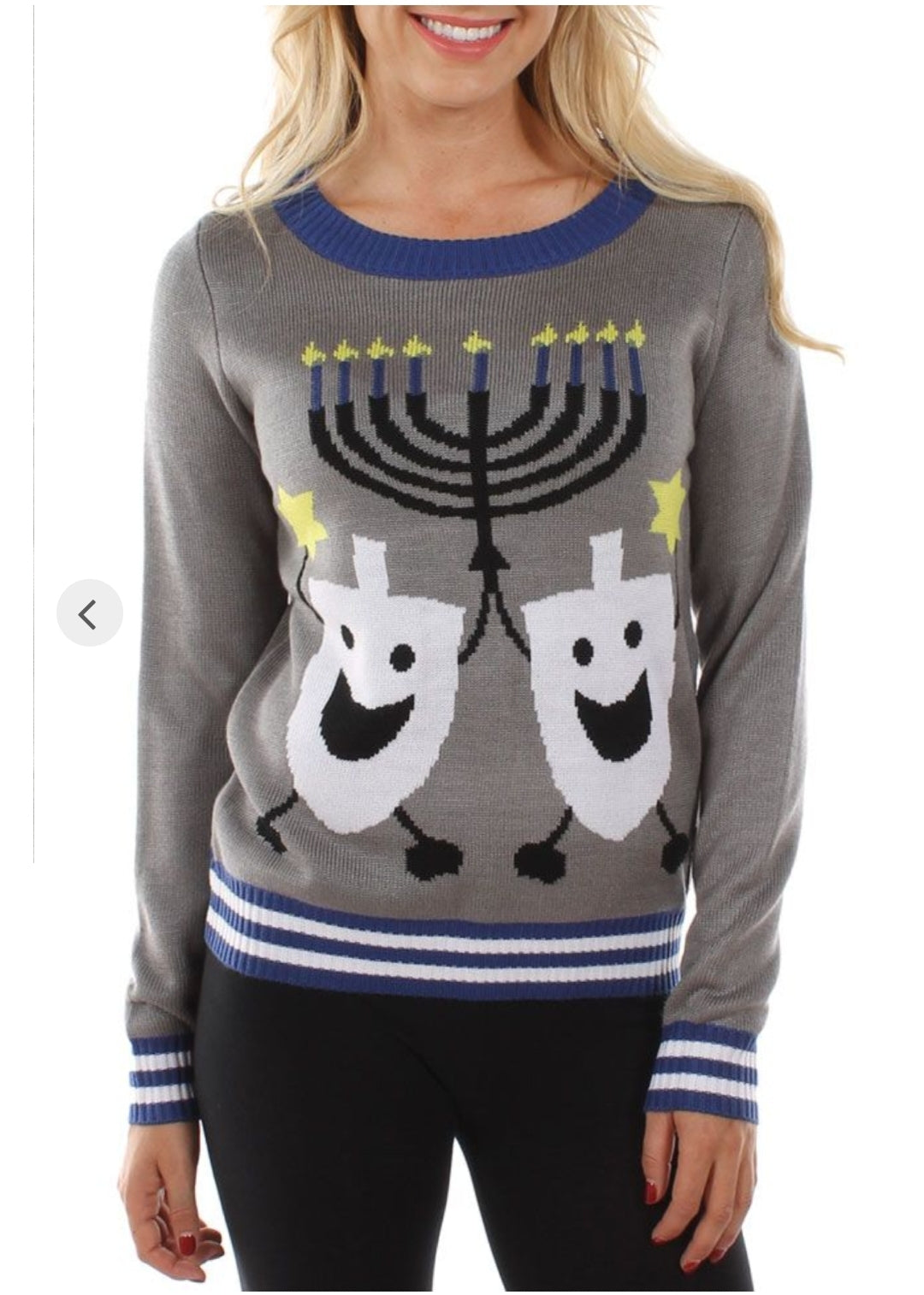 Tipsy Elves Women's Hanukkah Sweater