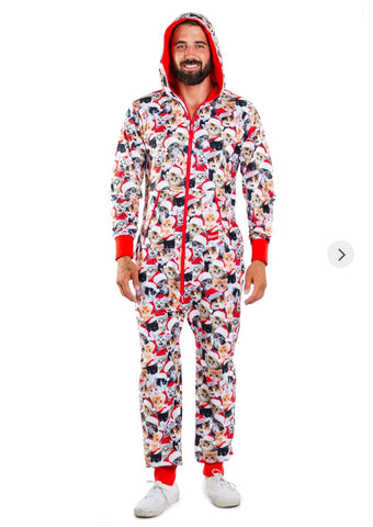 Tipsy Elves Meowy Catmus Jumpsuit
